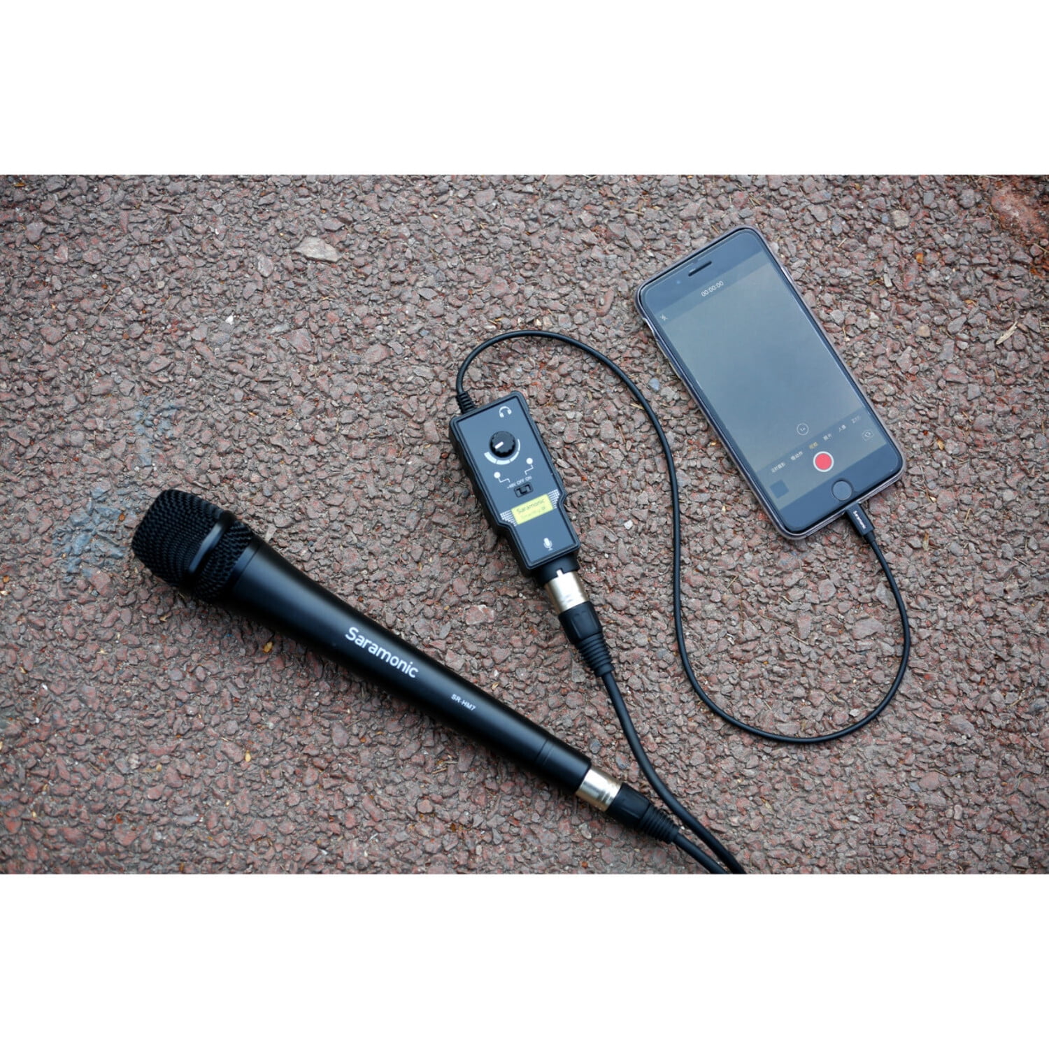 Saramonic SmartRig Di Professional Lightning Audio Interface with XLR & 1/4" Inputs for Apple iPhone & iPad