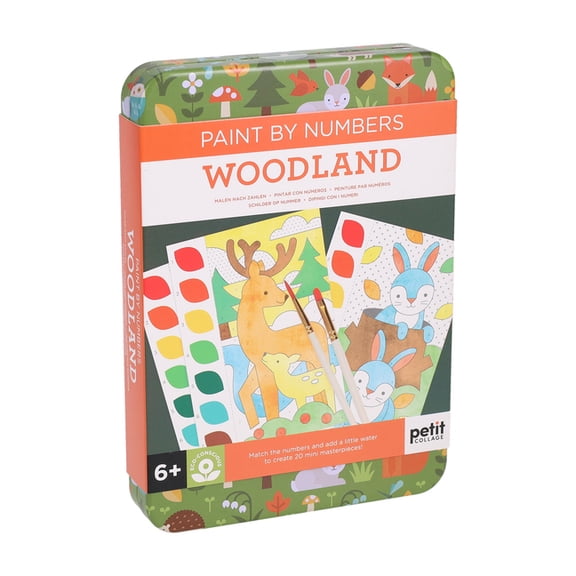 Paint by Numbers: Woodland, (Paperback)