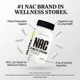 thumbnail image 3 of NutraBio N-Acetyl Cysteine Supplement (NAC) - 90 Capsules, 600mg Each - Powerful Anti-Oxidant - Immune Support - Boost Glutathione, 3 of 9
