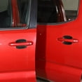 thumbnail image 4 of TINKI Fit for Toyota Tacoma 2016 2017 2018 2019 2020 2021 2022 2023 Door Bowl Cover, ABS Exterior Door Handle Protector Trim Frame Cover,Exterior Door Handle Bowl Cover Frame, 4 of 7