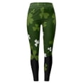 thumbnail image 7 of Bjutir Women Leggings St Patricks Day Yoga Pants Women'S Paddy Stripes Good Luck Green Pants Print Leggings Pants For Yoga Running Pilates Gym, 7 of 7