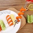 thumbnail image 6 of DagobertNiko 2PC Rotating Machine Manual Magical Roller Spiraling Radish Potato Spiraling Cutter, 6 of 9