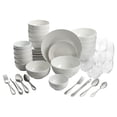 thumbnail image 4 of Gibson All U Need 60 Piece Ceramic Dinnerware Combo Set with Drinkware and Flatware, 4 of 7