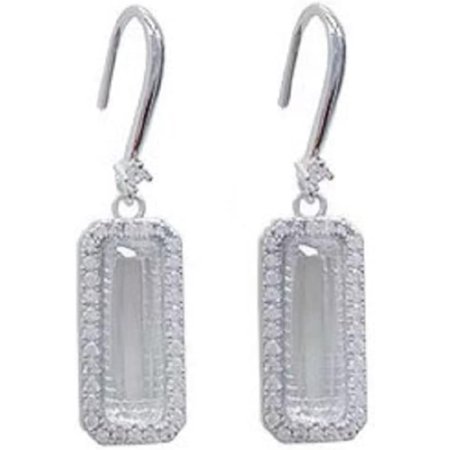 Vintage Top-tier Square Zirconia Earrings,Diamond Earrings for Women, Earrings for Women Acclaimed[a453]