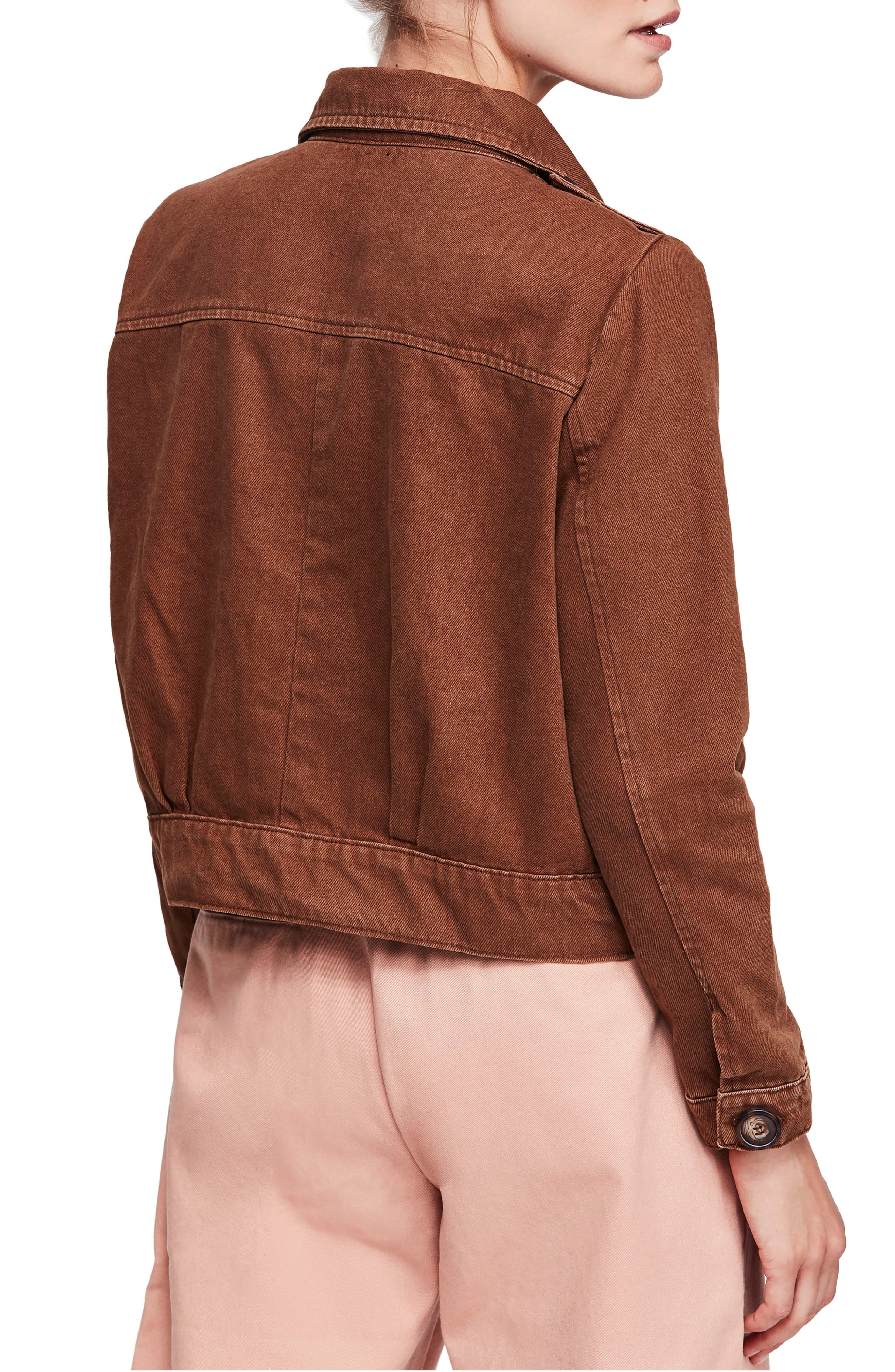 free people eisenhower denim jacket