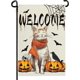 thumbnail image 1 of Halloween Garden Flag Yard Flag Cat Garden Flag Welcome Pumpkin Garden Flag Seasonal Custom Personalized Funny Garden Flag Double Sided Porch Patio Fa, 1 of 3
