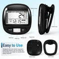 thumbnail image 2 of Walking Pedometer Portable Step Tracker Outdoor Pedometer Clip Walking Steps Counter, 2 of 4