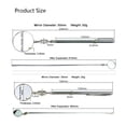 thumbnail image 4 of Universal Automotive Maintenance Inspection Mirror Folding Telescopic Reflector Welding Chassis Inspection Mirror Hand Tool 50Mm, 4 of 6
