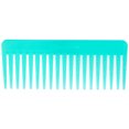 thumbnail image 1 of facefd Styling Hair Comb Light Weight Portable Small Useful Barbershop Tools Multi-functional Wide Tooth Candy Color Modelling Supply Lake Blue, 1 of 5