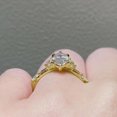 thumbnail image 2 of solitaire jewels 2CT Art Deco Marquise Moissanite Solitaire Engagement Ring For Women, 14K Yellow Gold, 2 of 6