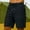 #Black, variant on DPTALR Men's Solid Sports Cargo Shorts Multi-Pocket Training Fitness Quick-Dry Workout Shorts,Army Green,Big and Tall Men XXL