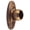 Antique English, variant on Arch Shower Rod Brackets - Finish: Satin Nickel