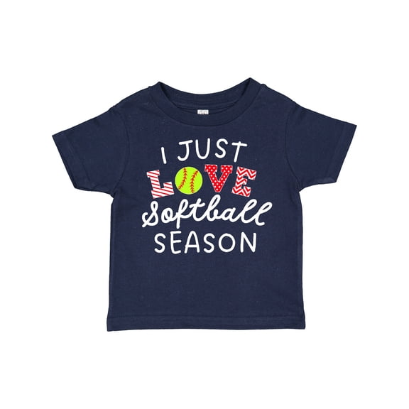 Inktastic I Just Love Softball Season Boys or Girls Toddler T-Shirt