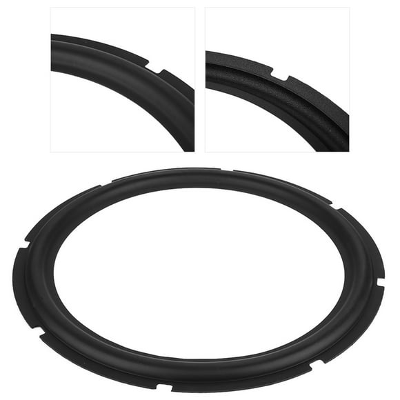Rubber Speaker Foam Surround 12inch Rim Foam Repair Woofer Loudspeaker Circle Foam with Swans Horn Cleaner