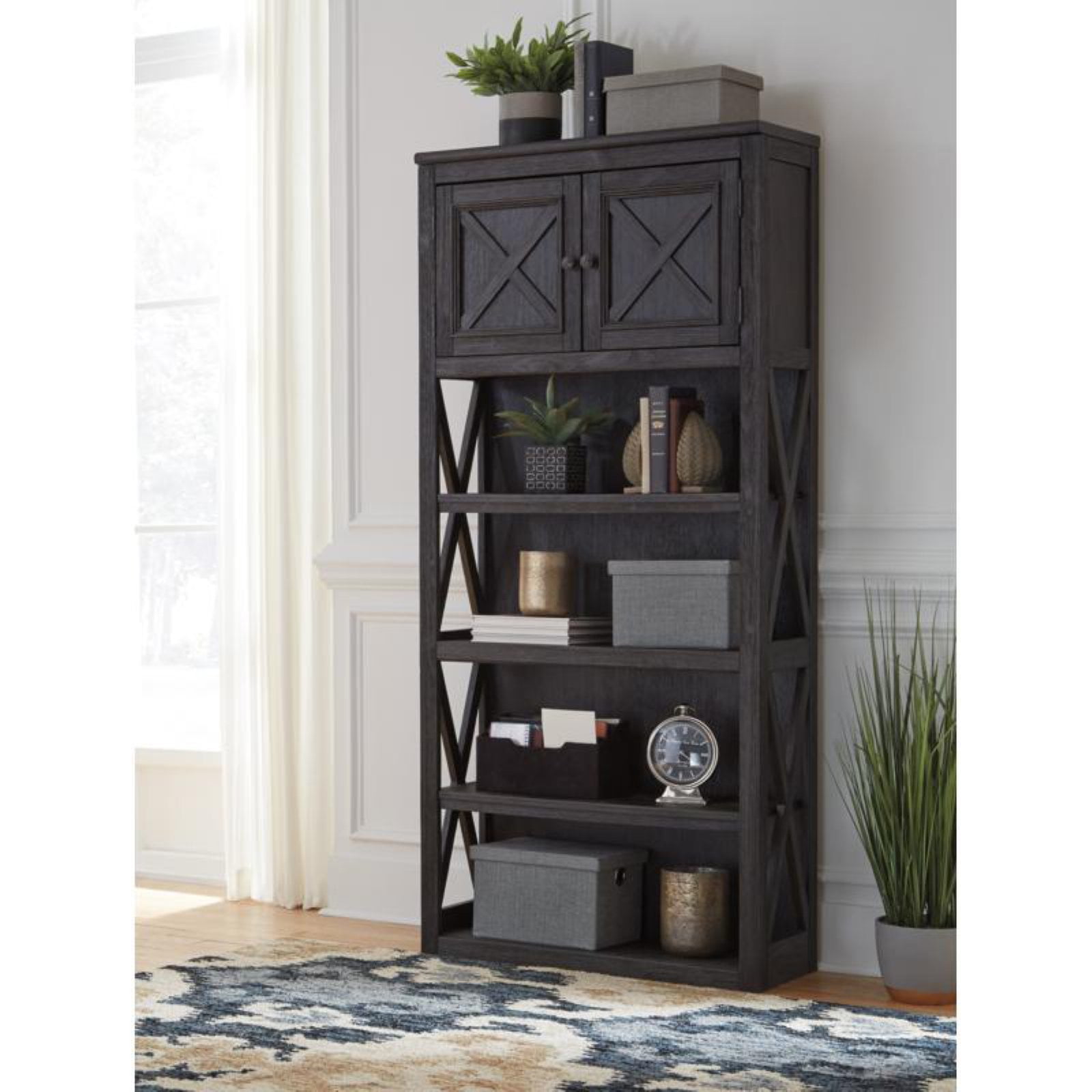 Signature Design by Ashley Tyler Creek Decorative Large Bookcase