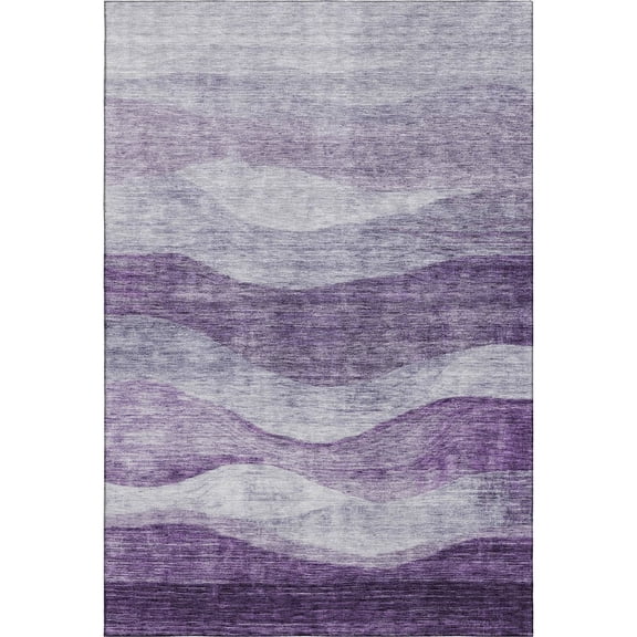 Dalyn Rugs Premium Machine Washable Mayfield AMF1141 Lavender 9' x 12' Rug
