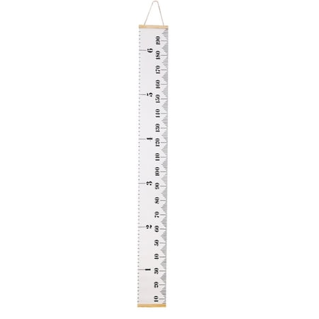 Photo Hanging Ruler HEIBIN Wall Hanging Height Chart Ruler Measure Chart Cartoon Canvas ...