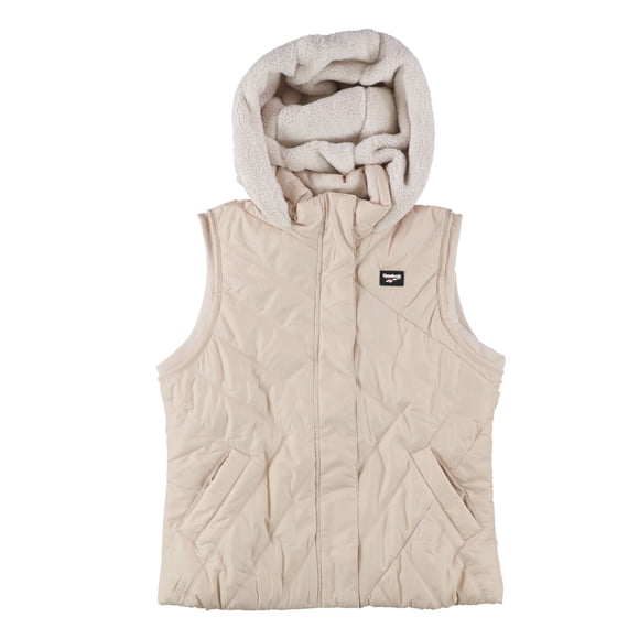Reebok Solid Puffer Chaleco Mujer buff M