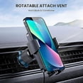 thumbnail image 4 of Soporte para teléfono de coche giratorio de 360 grados, utilizado para rejilla de ventilación GPS en iPhone y Android., 4 of 5