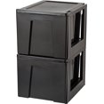 thumbnail image 2 of IRIS Stacking File Drawer, Black, 2 of 4