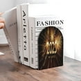 thumbnail image 6 of Hirioo Happy New Year 2025 for Bookends Decorative Bookends for Shelves for Home or Office, Non-Slip Base, 6 of 8