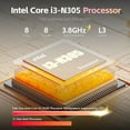 thumbnail image 4 of HP 15.6" FHD Touchscreen Business and Students Laptop , Intel 8-Cores i3 N305 Processor , 64GB RAM 2TB SSD , Copilot AI , Wi-Fi 6 , Win 11 Pro ,Moonlight Blue, 4 of 8