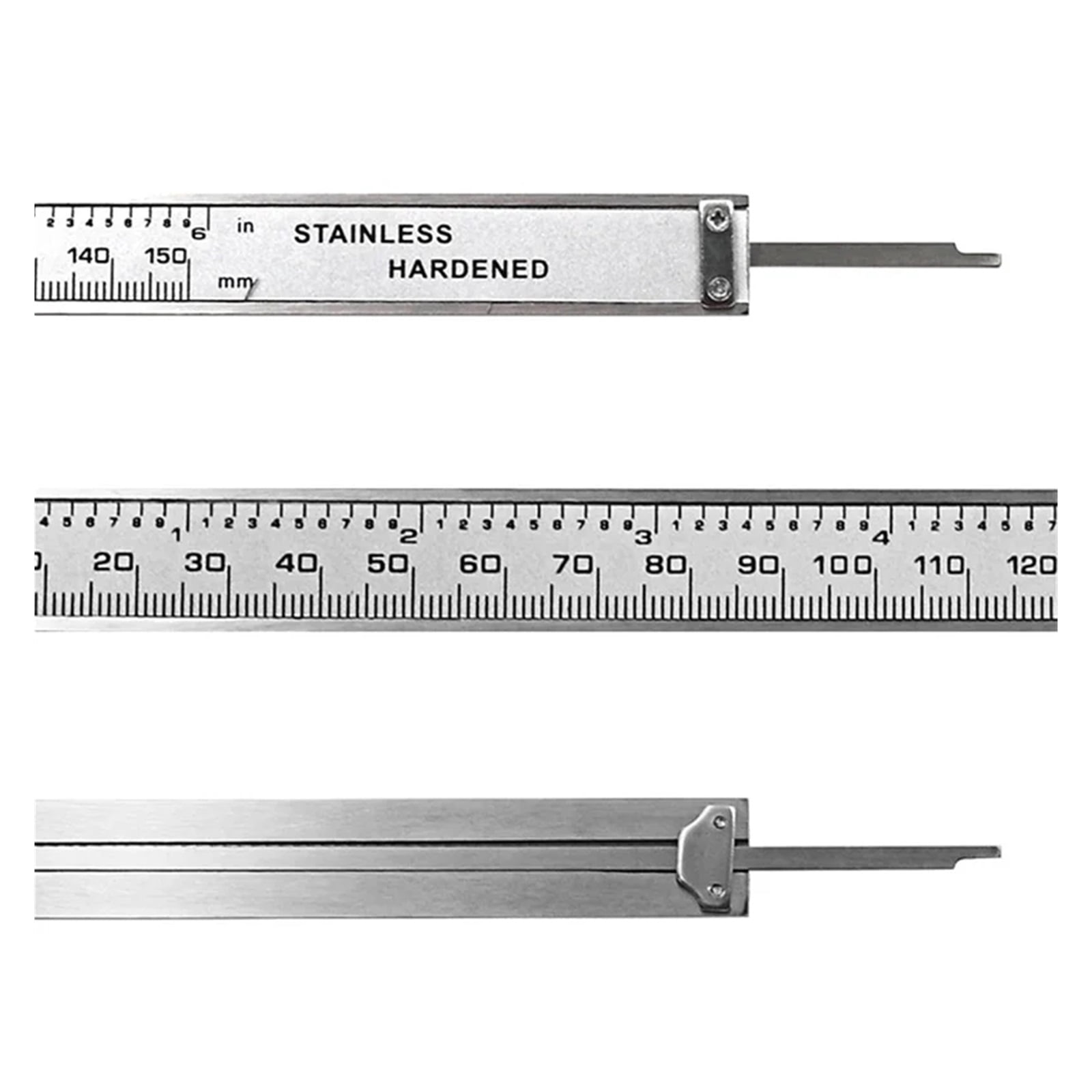 150mm Electronic Digital Metal Caliper 6 Inch Stainless Steel Vernier Caliper Gauge Micrometer Measuring Tool Digital Ruler ,Precision Measuring