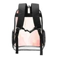 thumbnail image 2 of Kdxio Marble Clear Backpack, Transparent Bookbag for School for Women Men, Capacity Clear Bag for College, Travel, 2 of 7