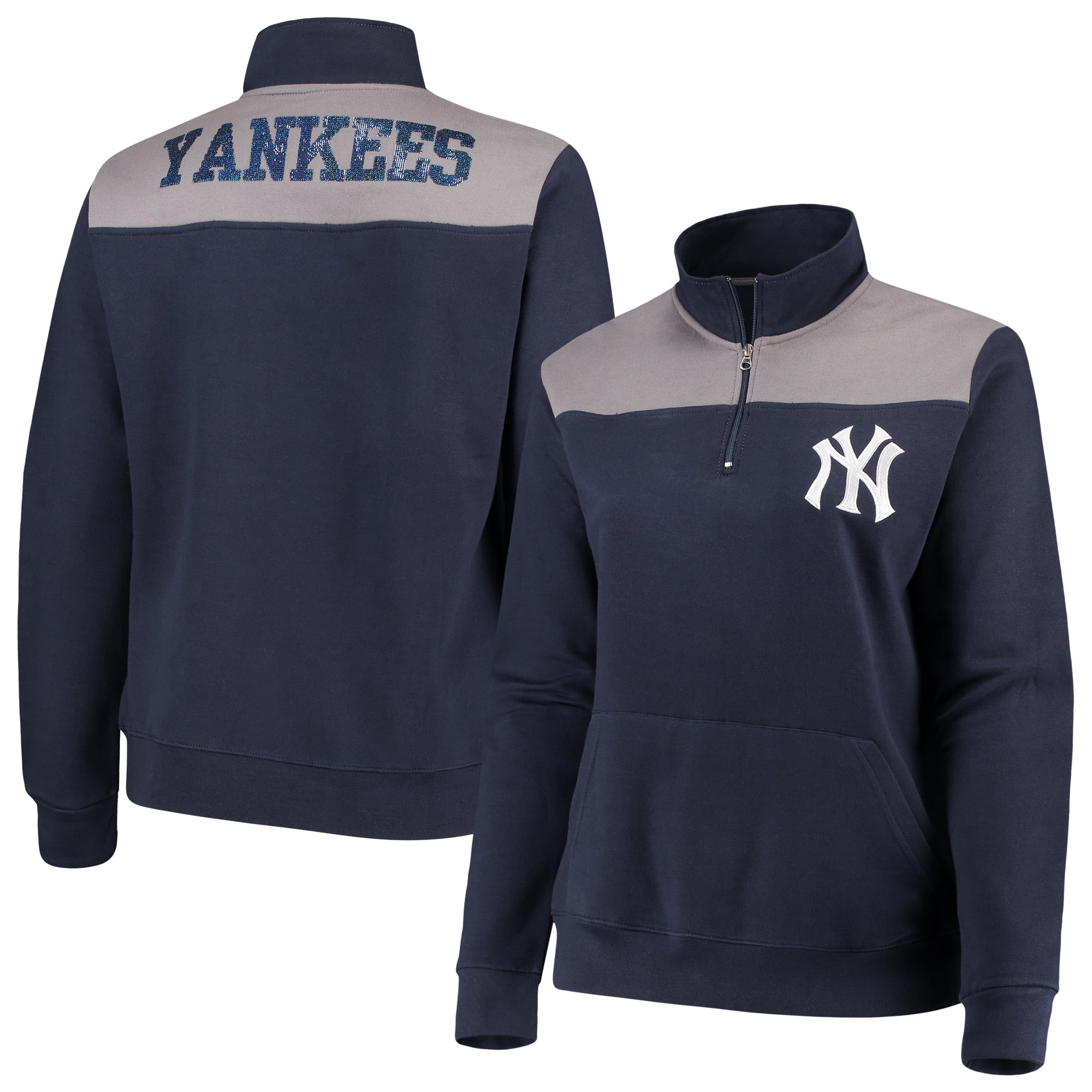 San Diego Padres Women’s Zip Up Jacket Sequin Blue White Size Small
