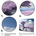 thumbnail image 3 of Designart "Flower landscape Ethereal Lavender II" Lavender Fields Canvas Wall Art, 3 of 5