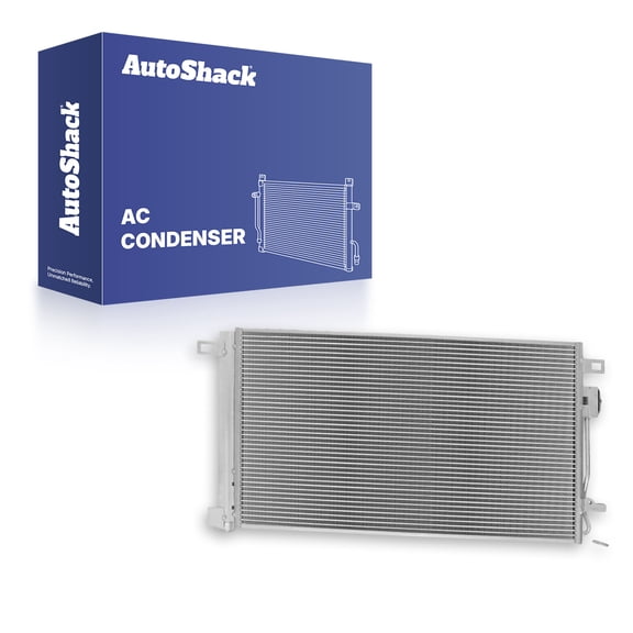 AutoShack Air Conditioning A/C Condenser | Replacement for 2009-2017 Chevrolet Traverse 2007-2016 GMC Acadia 2017 GMC Acadia Limited 2007-2010 Saturn Outlook | 1-PC