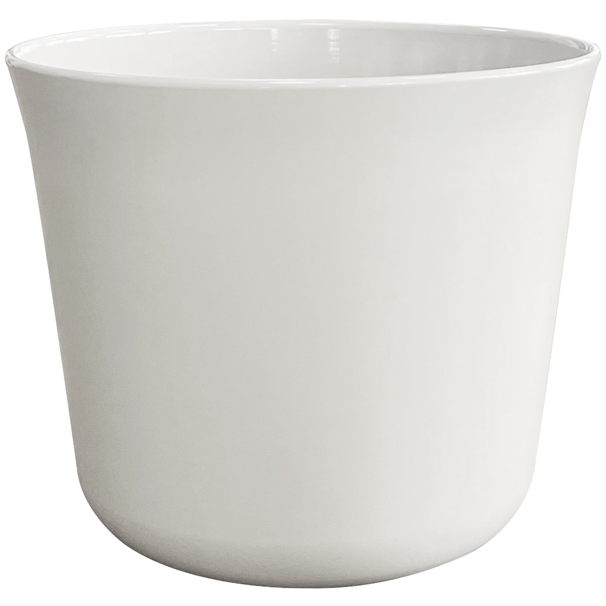 Mainstays Extra Large Aspen Resin Planter, Cream, 22 in Diameter