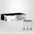thumbnail image 3 of Xtricity - Suspension, Largeur 23,6 Pieds', de la Collection Florence, Noir, 3 of 3