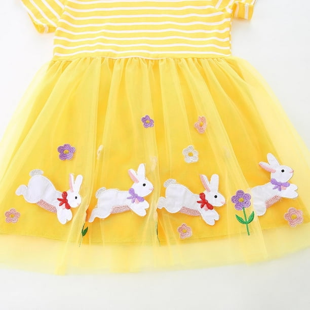 easter egg princess dresses AJIWYH Girls Easter Dress,Easter Egg Princess Dresses,Toddler Dresses  Yellow for 7-8 Years