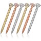 thumbnail image 1 of 6 uds bolígrafos bolígrafos de escritura en forma de diamante bolígrafos de Metal bolígrafos de punta redonda, 1 of 5