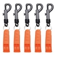 thumbnail image 1 of 10 silbatos de supervivencia para exteriores, portátiles, de emergencia, para acampar (naranja), 1 of 7