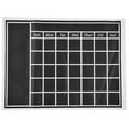 thumbnail image 1 of Pizarra adhesiva de pared de 45 x 60 cm, extraíble, autoadhesiva, impermeable, de PVC, con textura mate para el hogar., 1 of 14