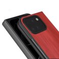 thumbnail image 3 of for Google Pixel 9 Pro Fold / Fold 2 Phone Case Cover, Classic PU Leather Hard PC Shell Ultra Thin Slim Durable Shockproof Drop Protective Lightweight Anti-Scratch Case Cover, Red, 3 of 5