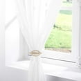 thumbnail image 2 of Evideco French Home Goods Curtain Holdbacks Champagne Gold Leaf Curtain Tiebacks Set of 2, 2 of 7