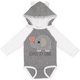 thumbnail image 3 of Inktastic Grandchild Loved by Oma Boys or Girls Long Sleeve Baby Bodysuit, 3 of 5