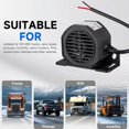 Loadest Reverse Buzzer 1 Pack Truck Backup Alarm, 12V-48V Reverse Alarm Horn, 110dB Back Up ...