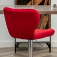 thumbnail image 5 of Roundhill Furniture Ellston Adjustable Swivel Barstool - Set of 2, 5 of 13