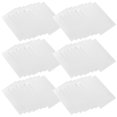 thumbnail image 1 of OULII 100 Pcs Sacs à Collation en Papier Sacs en Papier Alimentaire Blanc Support de Rangement Jetable, 1 of 4