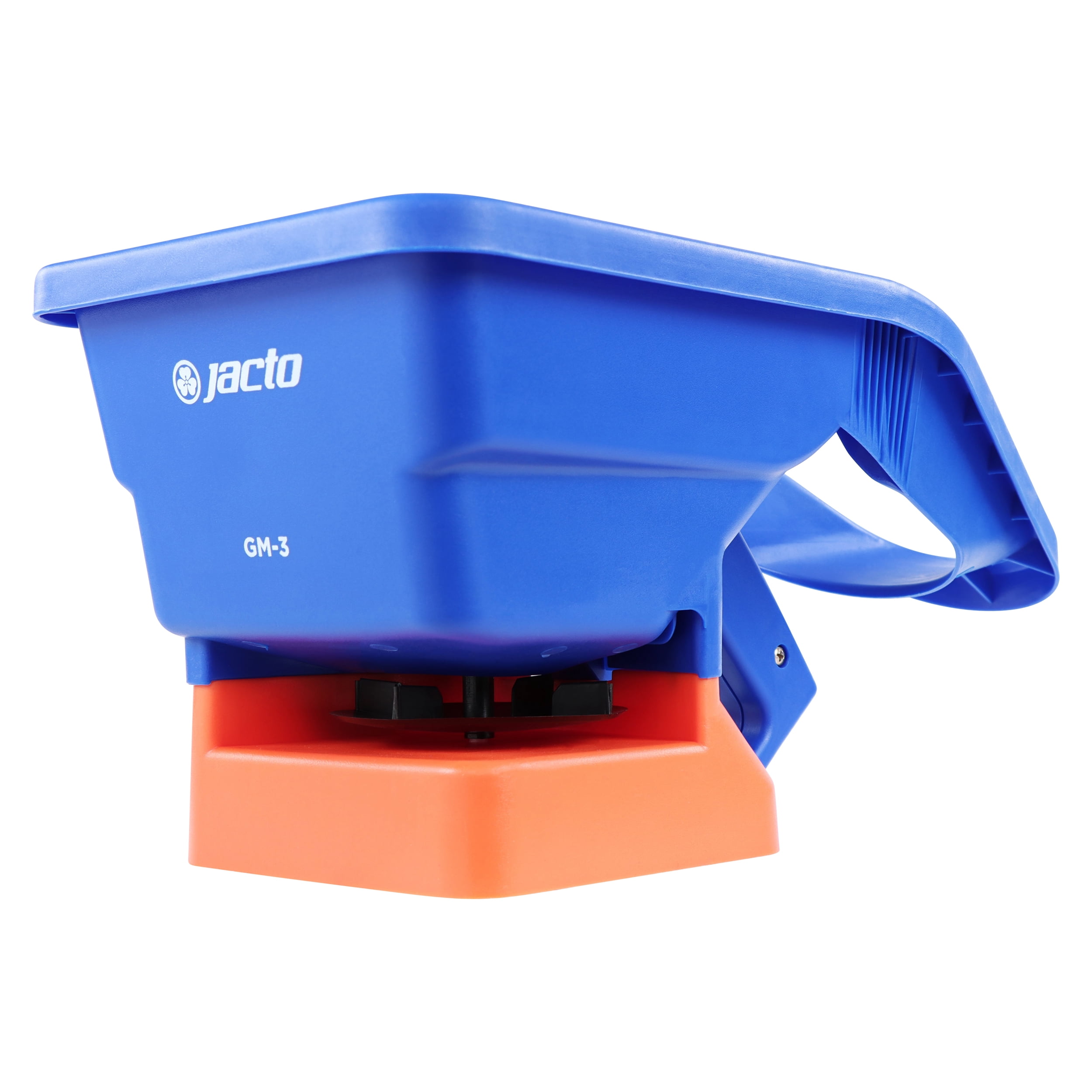 Jacto Grass Seed Spreaders for Lawns - Handheld Rock Salt Spreader for Driveways