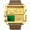 Gold-Brown, variant on Mens Stylish Quartz Watch - Extra Large Dial for Easy Reading - Multifunctional Settings - Trendy Cool Design - Precise Timekeeping