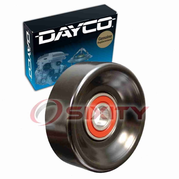 Dayco Drive Belt Idler Pulley compatible with Mercury Mountaineer 4.0L V6 1998-2010