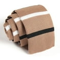 thumbnail image 3 of fastboy Cravate Mince Formelle Tricotée pour Hommes, 3 of 9