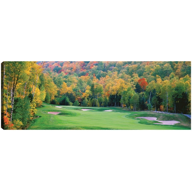 Cuadro Decorativo | Fine Art Tj | Golf En Nueva Inglaterra Por Panoramic Images - 56 x 152 cm