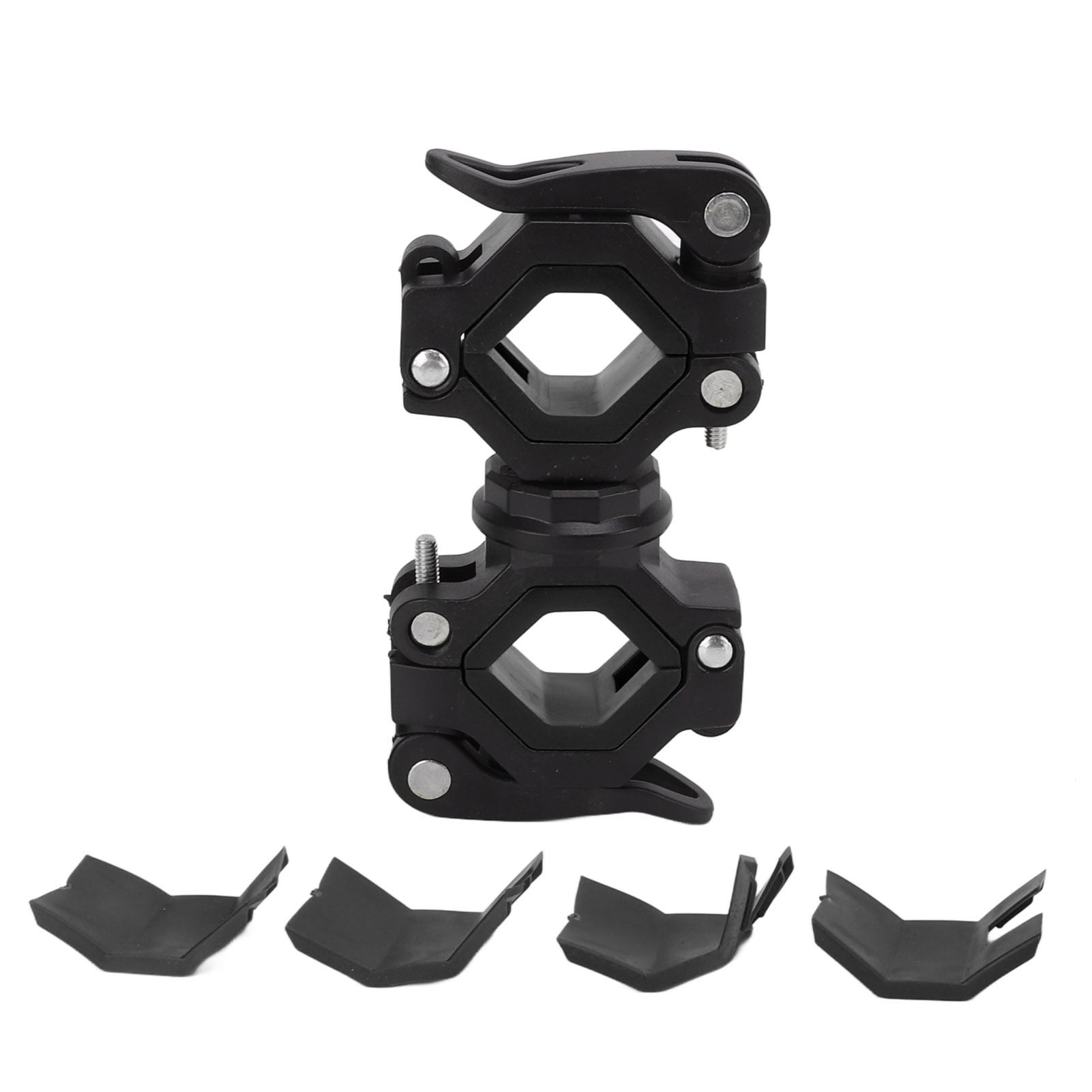 Tebru Bike Flashlight Mount Bracket,Bike Light Fixed Bracket,Flashlight