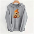 thumbnail image 6 of NSLGXD Funny Ghost Graphic Womens Drawstring Hoodies Cute Halloween Oversized Loose Hooded Sweatshirt Long Sleeve Casual Baggy Tops with Pocket S-XL, 6 of 6